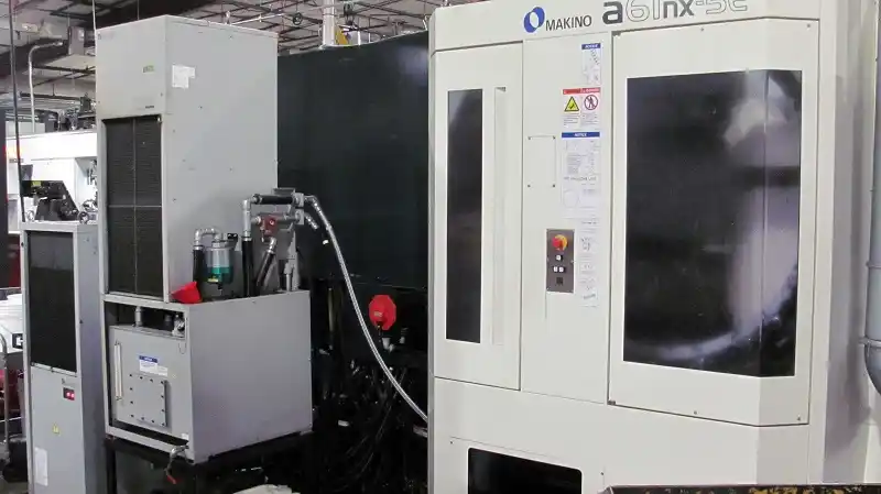 Makino #A61NX-5E, 60 automatic tool changer, 28.7" X, 28.7" Y, 26.8" Z, 24000 RPM, HSK-A63 taper, 80 HP - Image 5