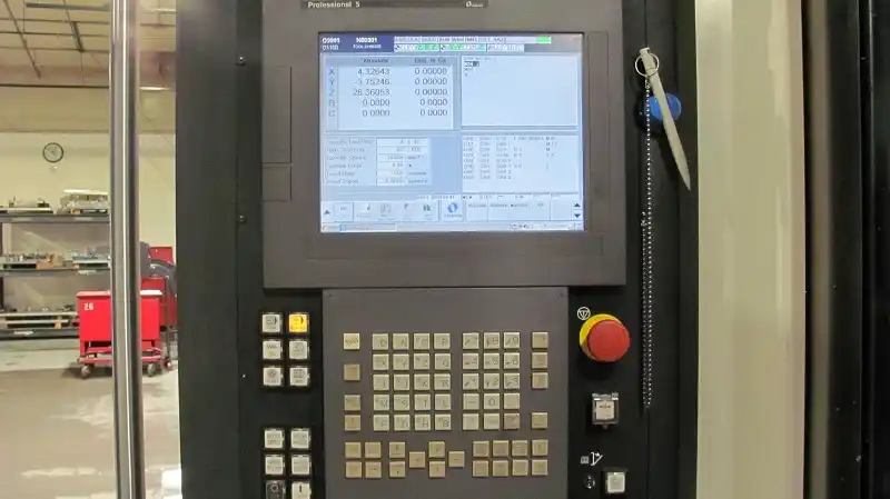 Makino #A61NX-5E, 60 automatic tool changer, 28.7" X, 28.7" Y, 26.8" Z, 24000 RPM, HSK-A63 taper, 80 HP - Image 7