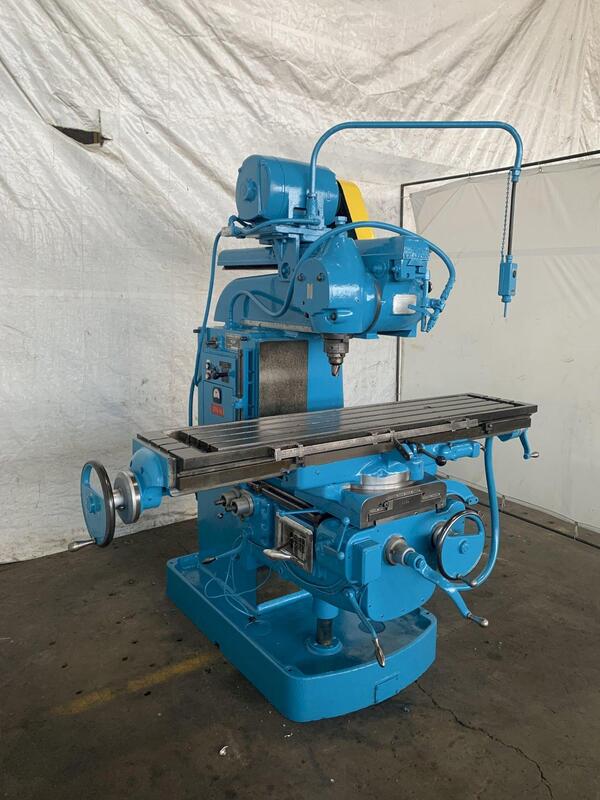 Van-Norman, Vertical Universal Milling Machine, 14" x64" table, 50-taper, 50-2000 RPM - Image 2