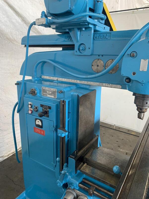 Van-Norman, Vertical Universal Milling Machine, 14" x64" table, 50-taper, 50-2000 RPM - Image 8