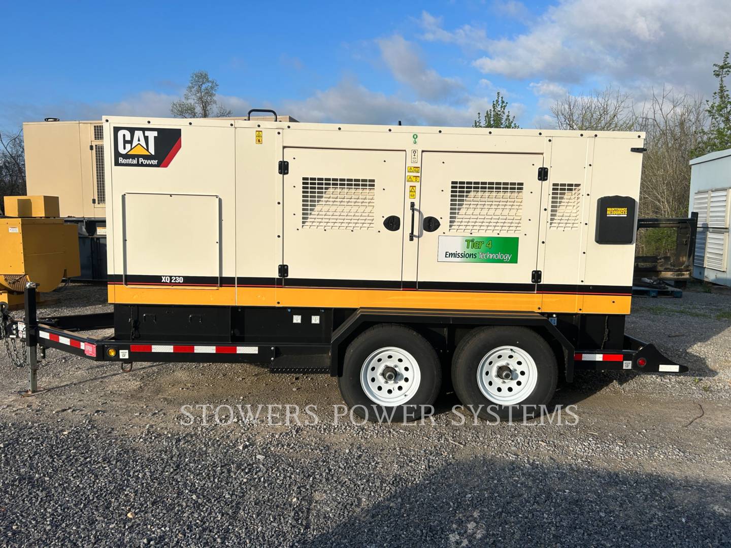 182 KW Caterpillar #XQ230-T4F, mobile generator set, enclosure, 480 Volts, 2019 - Image 1