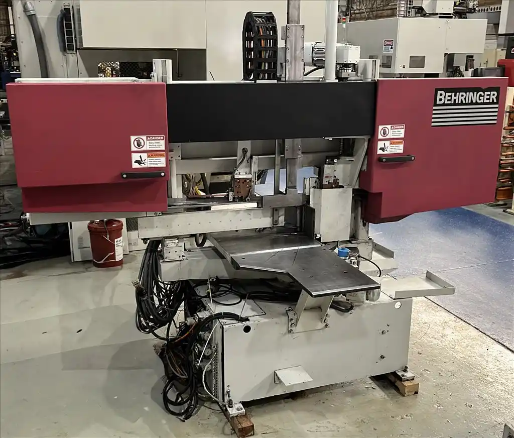 Behringer #HBE320-523GA, automatic miter band saw, 12.5" rounds, 2018, S46130 - Image 2