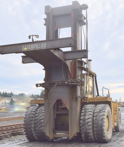90000 lb. Caterpillar #V900-CH, forklift container handler - Image 8