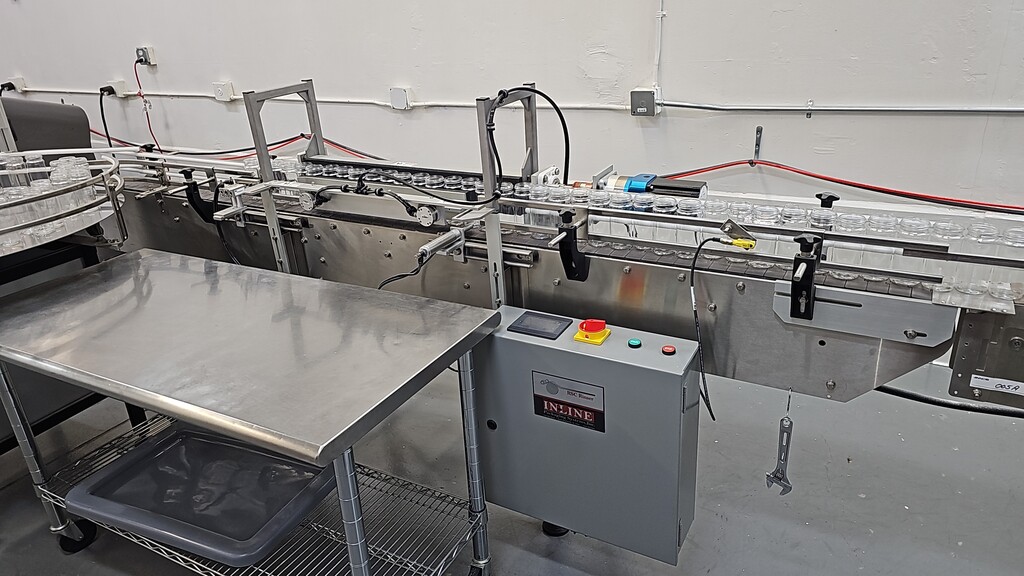 Inline Packaging Systems #RSC-Rinser, inline rinser & indexing conveyor, 10 nozzles - Image 3