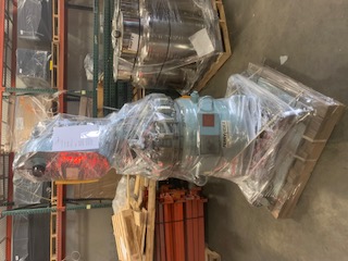 30 gallon Pfaudler, glass lined reactor, 150 psi/FV internal, 125 psi jacket, serial #J044389, 2001 - Image 1