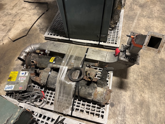 Gala #6, underwater pelletizer system, including spin dryer, die plate w/cutter assembly - Image 2