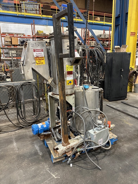 Gala #6, underwater pelletizer system, including spin dryer, die plate w/cutter assembly - Image 3