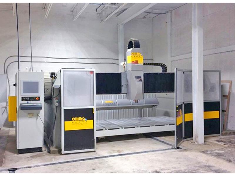 Omag #Mill-4X, CNC work center, 130" x59" bed, 15 HP, 9k RPM, 21 ATC, 2008 - Image 1