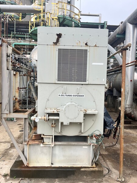 1306 KW, 3625 RPM, General Electric Induction Generator, 4160 Volts, Frame 8411Z, cont duty, weather - Image 3