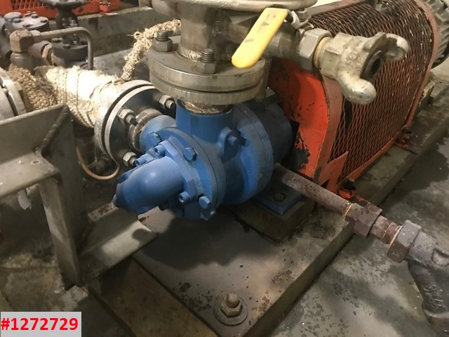 1-1/2" Viking #HL-4724, gear pump, 10 GPM, 150#, 316 Stainless Steel, jacketed, 2 HP, #1272773 (6 available) - Image 2