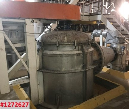 86 sq.ft. Luwa #NL850-3150-10, 316 Stainless Steel contacts, vertical, crystallizer, 2-stage steam jet - Image 3