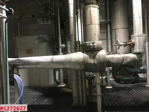 86 sq.ft. Luwa #NL850-3150-10, 316 Stainless Steel contacts, vertical, crystallizer, 2-stage steam jet - Image 6