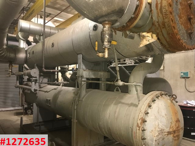 200 Ton, GEA-FES Chiller package #TR200-DR-DX, screw compressor model W-52, R-22,500 HP, 2004, #1272635 - Image 2