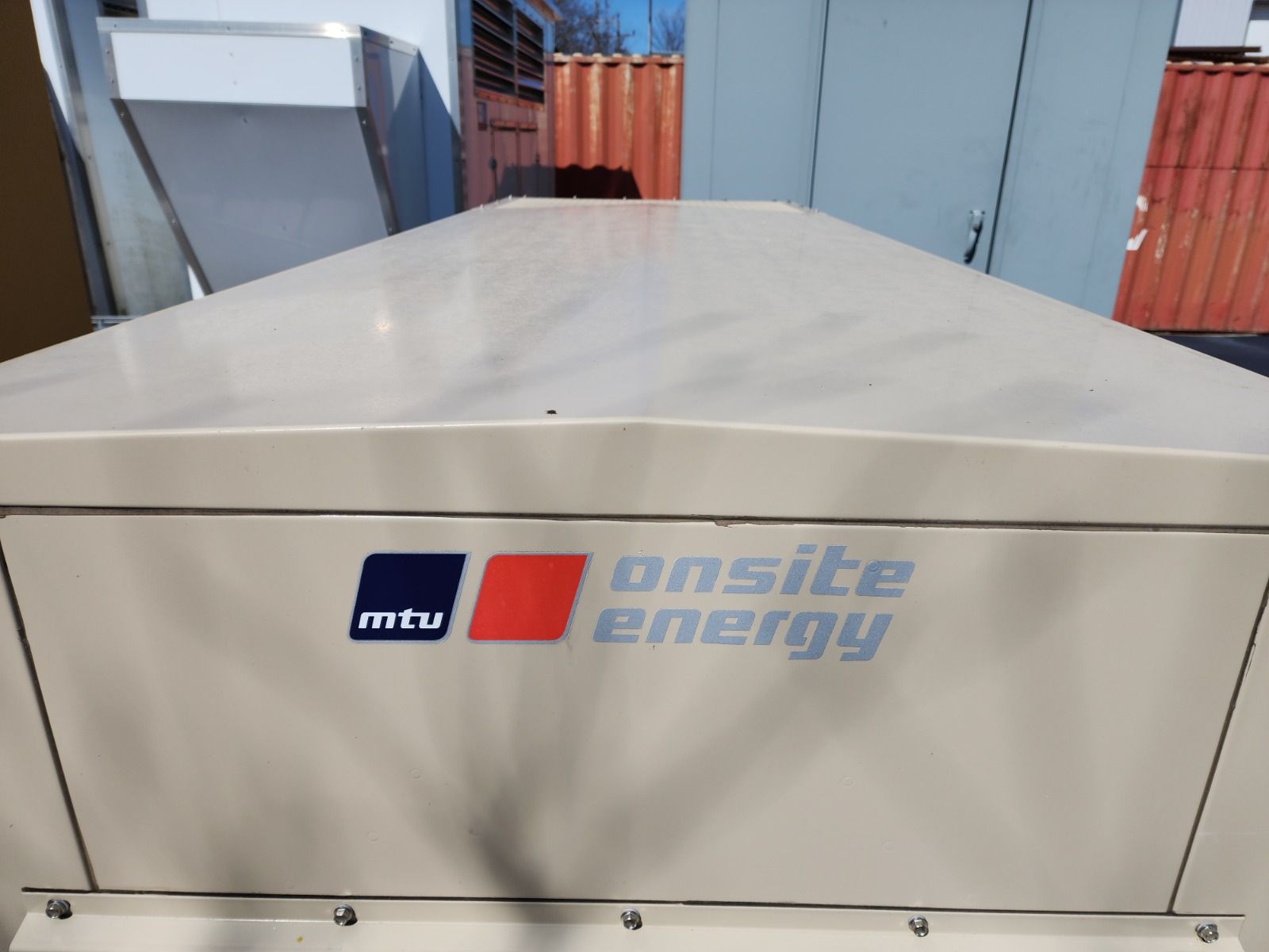 30 KW MTU #NL30GG6, Natural gas propane generator,sound attenuated enclosure, 1 or 3 phase, 240 Volts, 2009 - Image 9