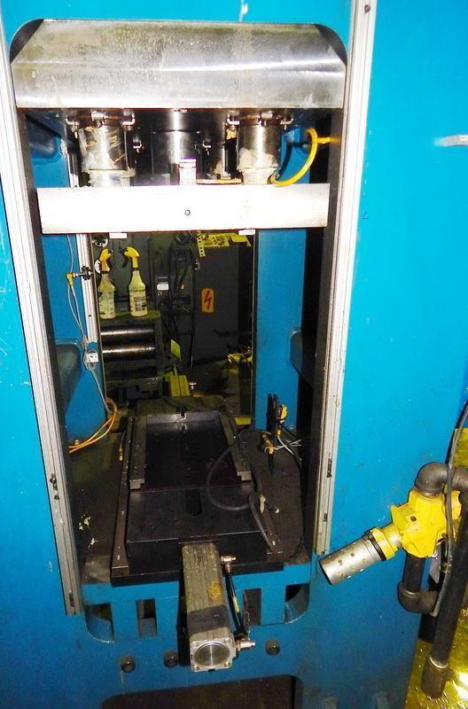 34 Ton, Farger &Joosten, multipower air/oil press, 7.9 stroke, 13" DL, 14" x14"x2" bed, 40" passline - Image 4