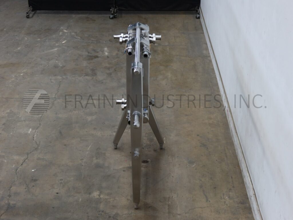 120 sq.ft., APV Paraflow, Stainless Steel, plate & frame heat exchanger, flow rate of 1-45 GPM - Image 3