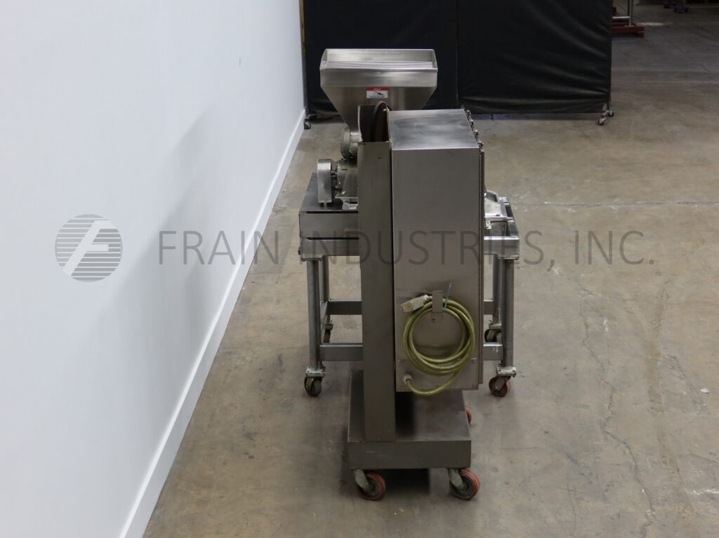 Fitzpatrick #DAS06, 316 Stainless Steel hammermill, jacketed chamber cover, 16 fixed Stainless Steel knife / - Image 4