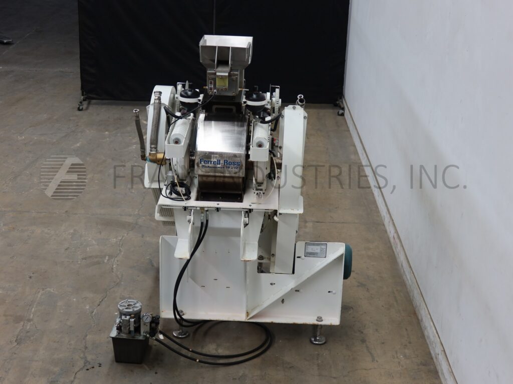 Ferrell Ross #18x12-Flakemaster, flaking mill, rated up to 150 lbs per hour, air over hydraulic pump - Image 3