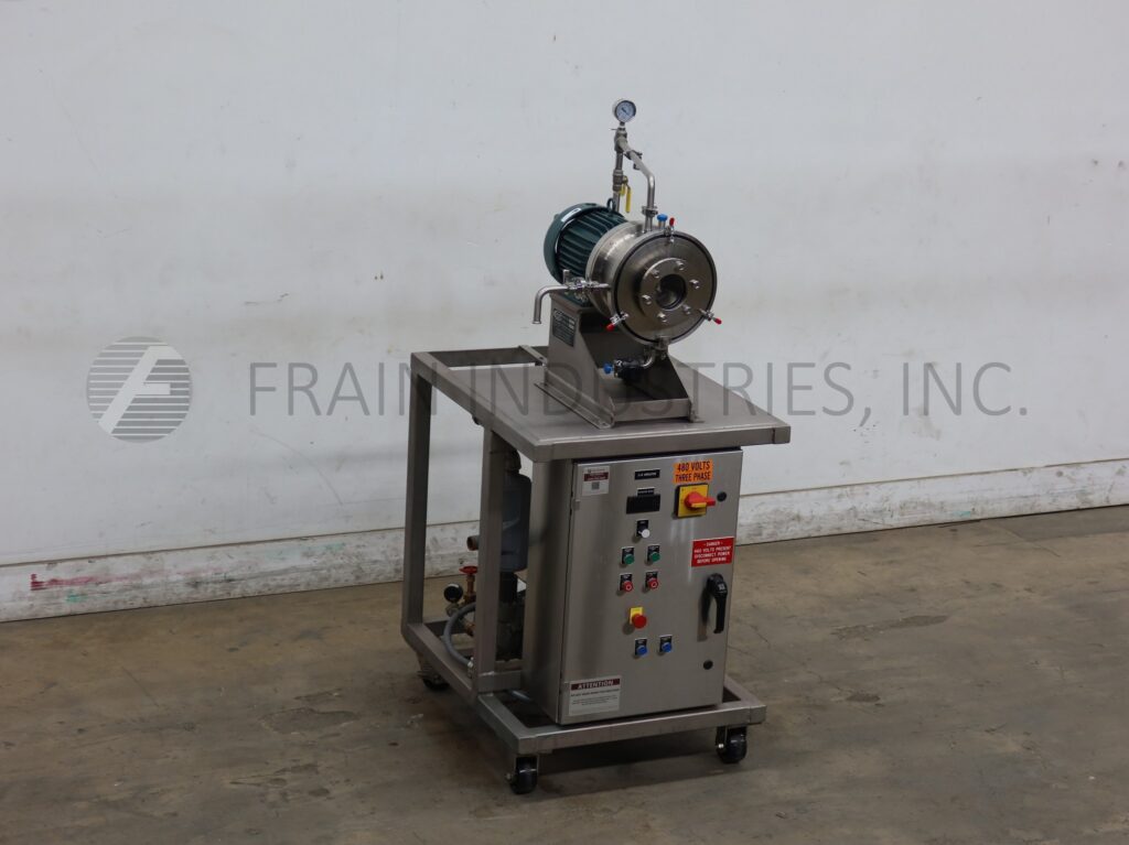 Cornell #D8, variable speed Versator, rated from 1/2 - 2 GPM and disc rotation from 2000-6000 RPM - Image 1