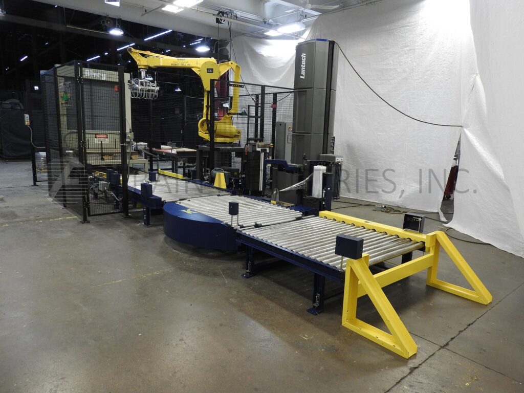 Fanuc, m- 410ic/110, bag palletizer, 4 axes, articulated rotary joint, servo driven, robotic, pic-n-place arm - Image 1