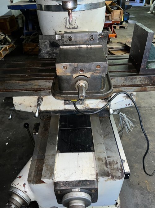 Meehanite #100-1949/Turn-Pro, vertical mill, 9" x49" servo power table, Anilam Wizard, 1998 - Image 7