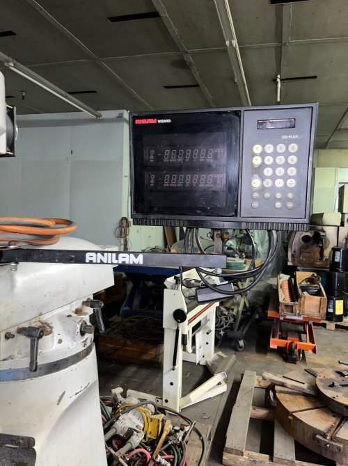 Meehanite #100-1949/Turn-Pro, vertical mill, 9" x49" servo power table, Anilam Wizard, 1998 - Image 8