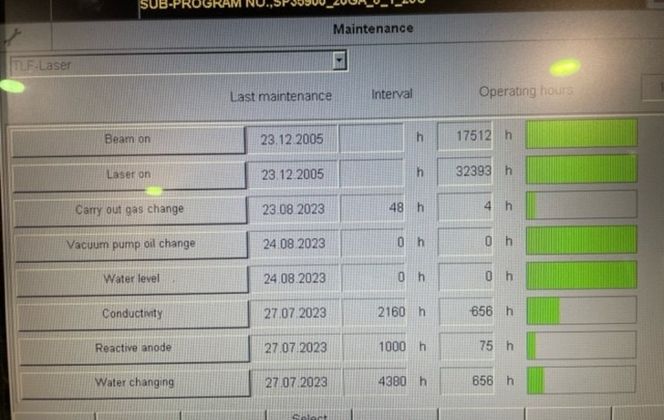 Trumpf #TruMatic-L2510, C02 Laser, Fully Functional, S/N A0076, 2006 - Image 4