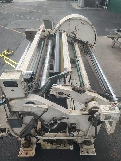 PCMC, turret unwind & rewind, 54" wide, 24" diameter, - Image 2