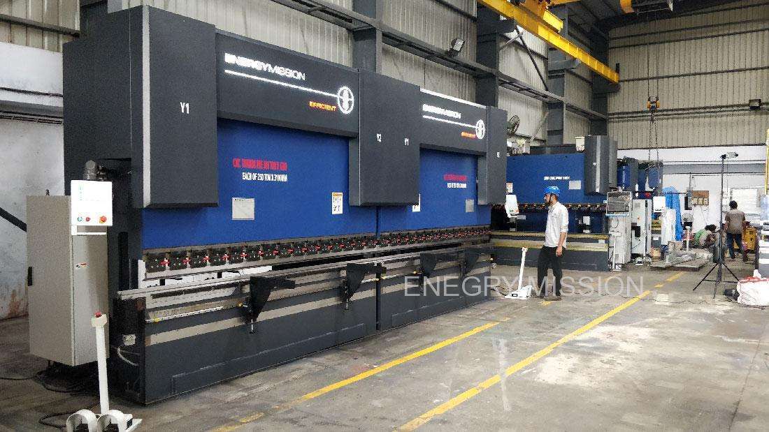 88 Ton, Energy Mission #PBE-0820, hydraulic press brake, 6.5' overall, 7.87" stroke, 9.84" throat, new - Image 3