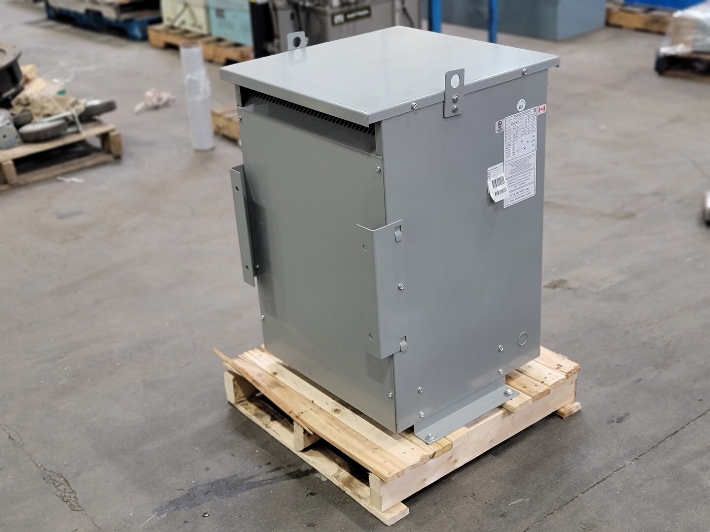 45 KVA 600 Primary, 208Y/120 Secondary, Rex Power Magnetics, isolation transformer, dry, new - Image 7