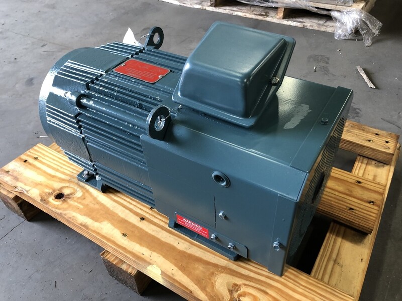 15 HP 1775 RPM Baldor IDFRPM21154C, Frame FL2162CZ, continuous duty, 460 Volts, new - Image 8