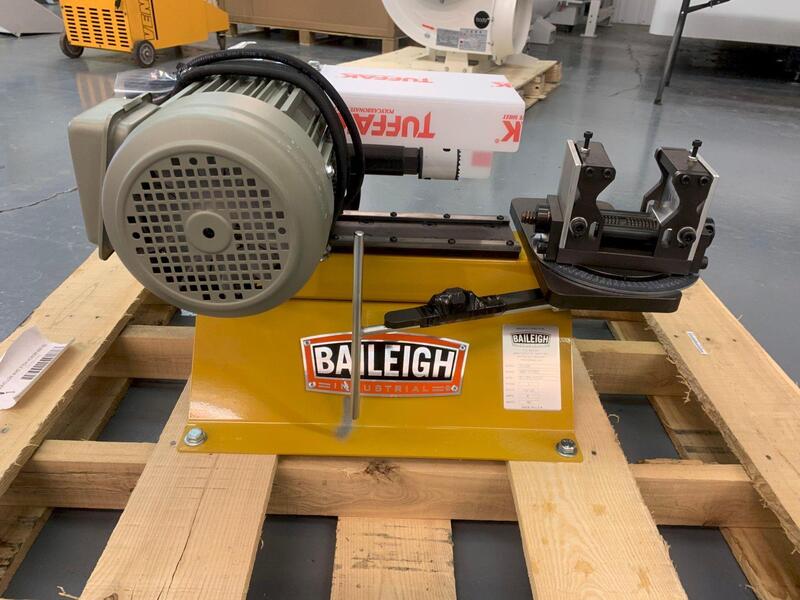 5/8"-3" Baileigh #TN-300, pipe notcher, 233 RPM, 1/2 HP, NEW 2024 - Image 3