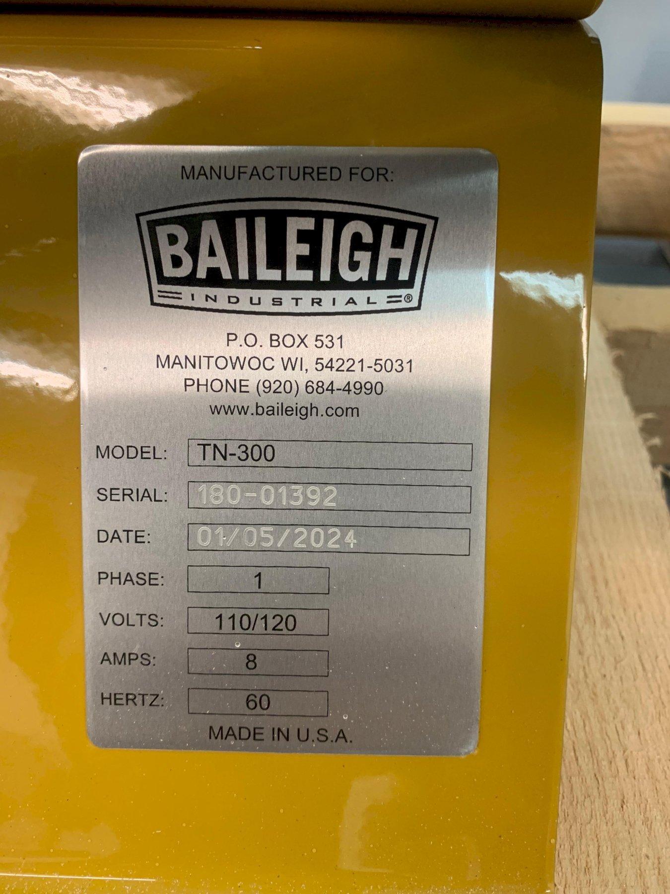 5/8"-3" Baileigh #TN-300, pipe notcher, 233 RPM, 1/2 HP, NEW 2024 - Image 7