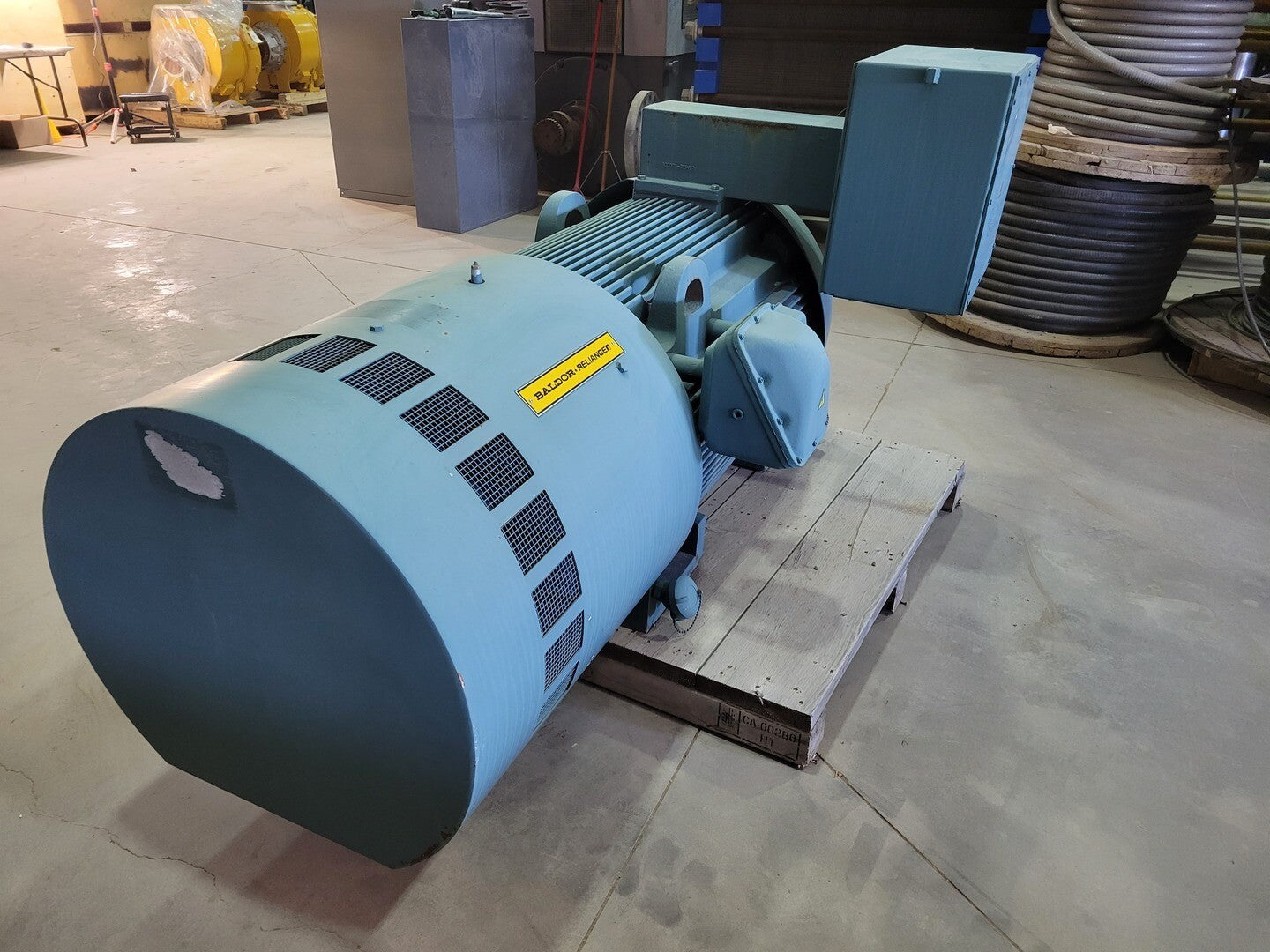 350 HP 3575 RPM Baldor 65BC03J40X, Frame 17AG5010S, heavy duty, inverter duty, 460 Volts - Image 4