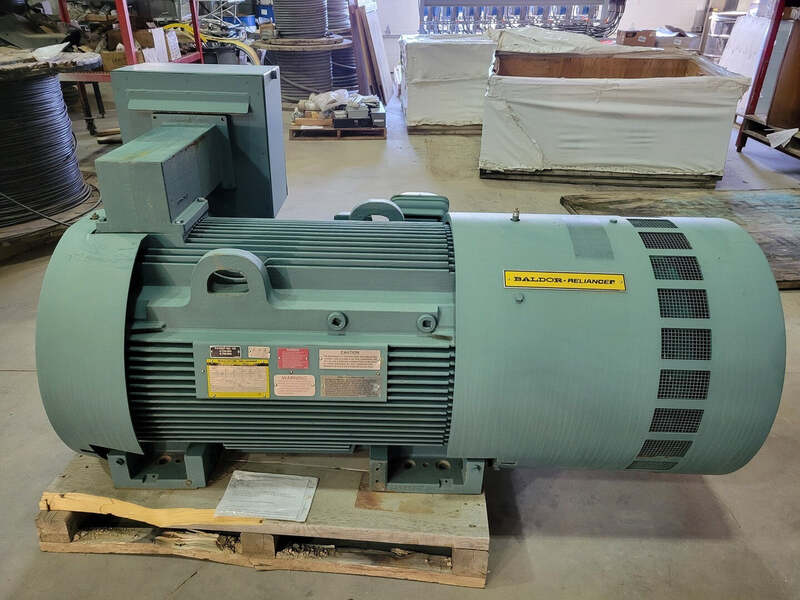 350 HP 3575 RPM Baldor 65BC03J40X, Frame 17AG5010S, heavy duty, inverter duty, 460 Volts - Image 7