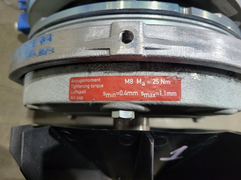 HP RPM Kaverit Cranes / Konecranes, electric lifting motor for cranes, new surplus - Image 2