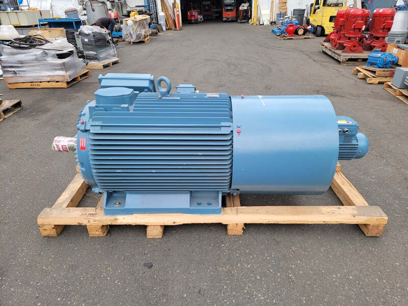 480 HP 1194 RPM ABB M2BA355MLA6B3, Frame 355M/L, TE, cast iron frame, 440 Volts, new - Image 10