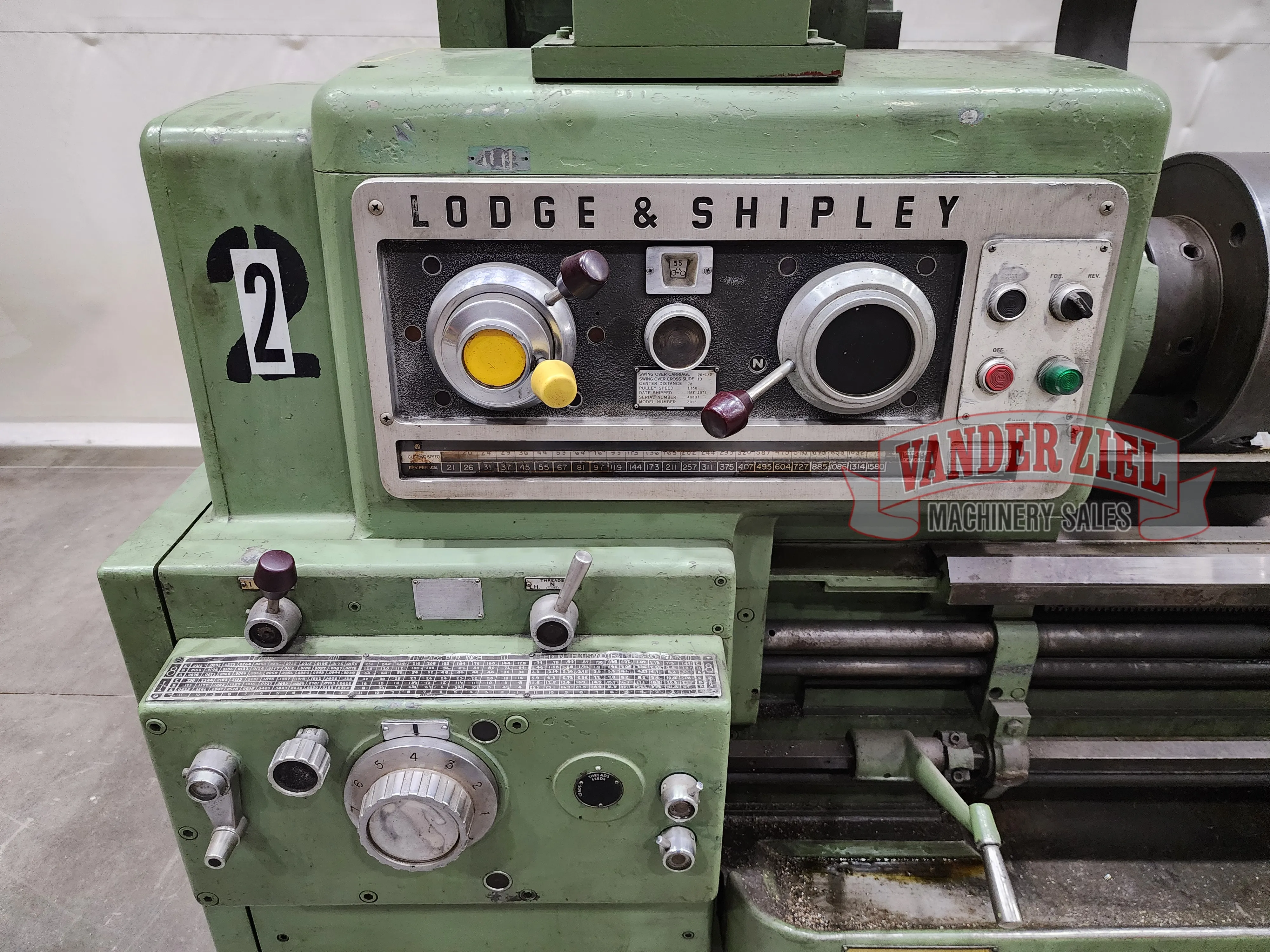Lodge & Shipley, lathe, #17098 - Image 6