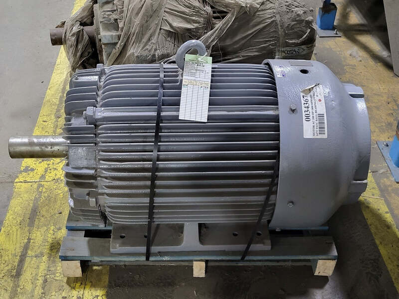 200 HP 1785 RPM Teco Westinghouse PDH20004TE5N, Frame 447T, continuous duty, 575 Volts - Image 1