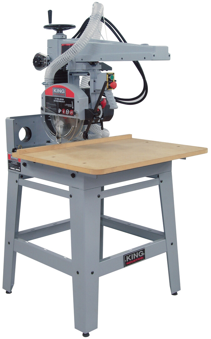 King Canada #KC-12RAS, 12' ' Radial Arm Saw, 12" blade diameter, 5/8" blade arbor, 2 HP, new - Image 1