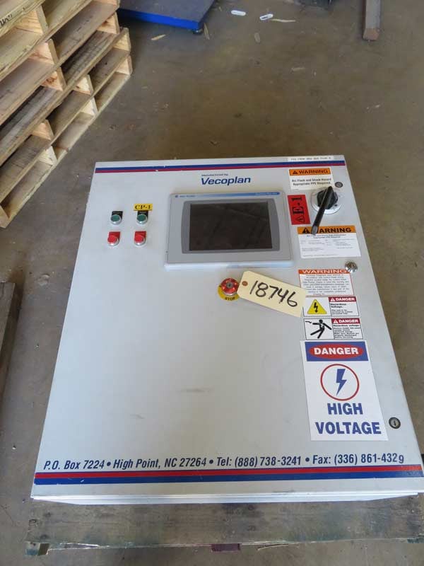Vecoplan #RG42/60XL, single shaft shredder, 15 rotor w/double row of 48 total cutters, 2008 - Image 7