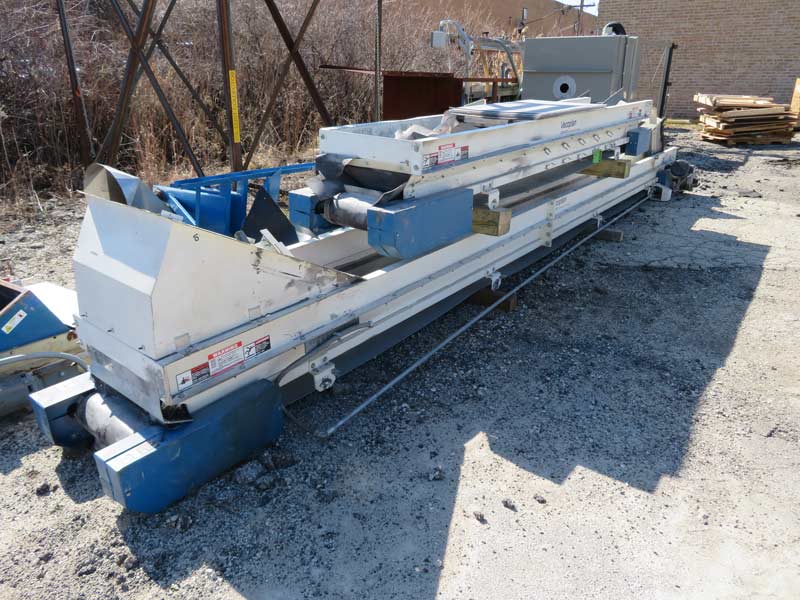 Vecoplan #RG42/60XL, single shaft shredder, 15 rotor w/double row of 48 total cutters, 2008 - Image 10