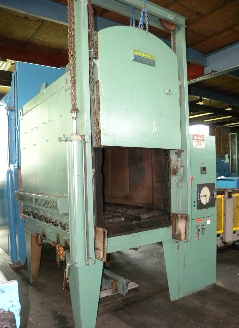 30" width x 30" H x 48" L Lindberg, Box Draw, electric, 1250&deg;F - Image 1