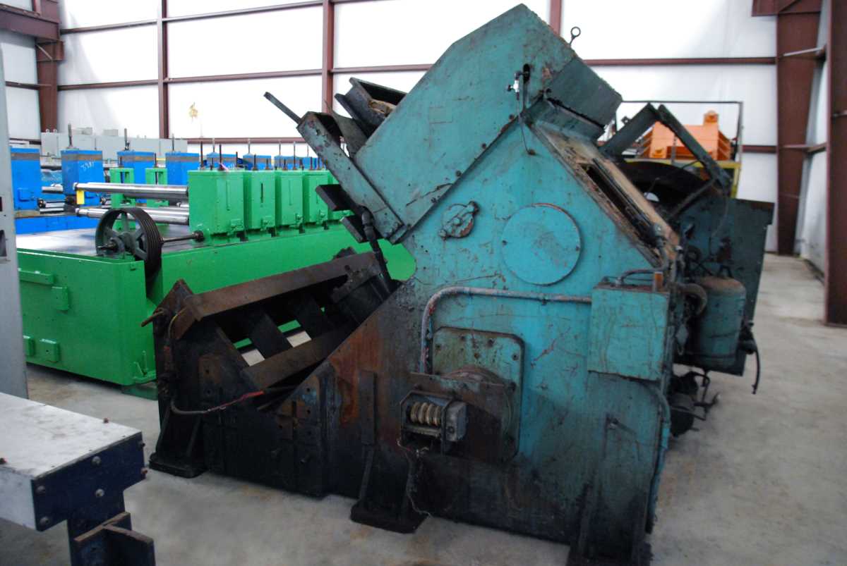 5" x .187" Alpha #IR20-3-56, flying, single cut die set, 200 FPM, 50 HP, #1553 - Image 4