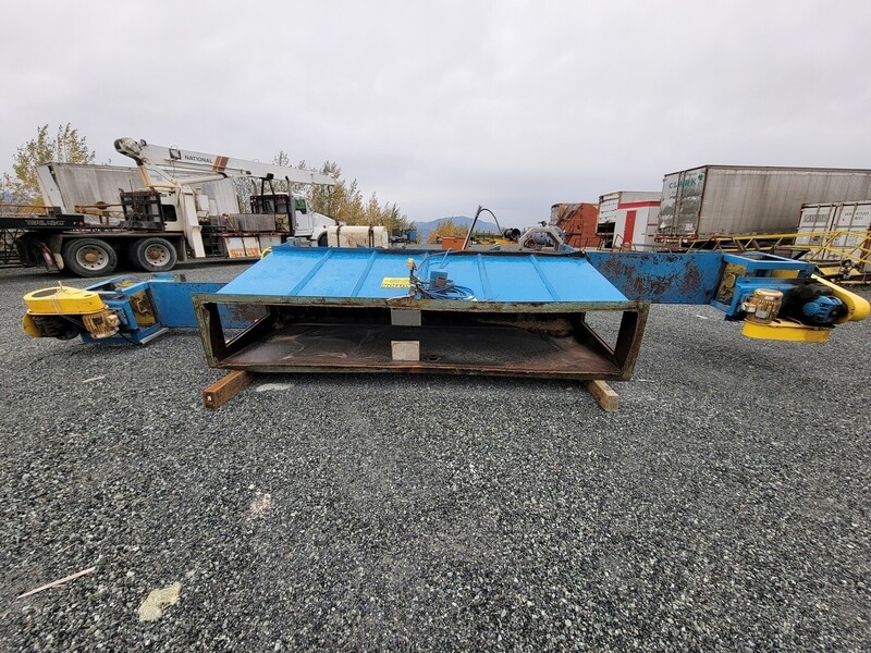 Double 12" U-Trough Auger Hopper System, 5 HP, 230/460 V, 1750 RPM - Image 1