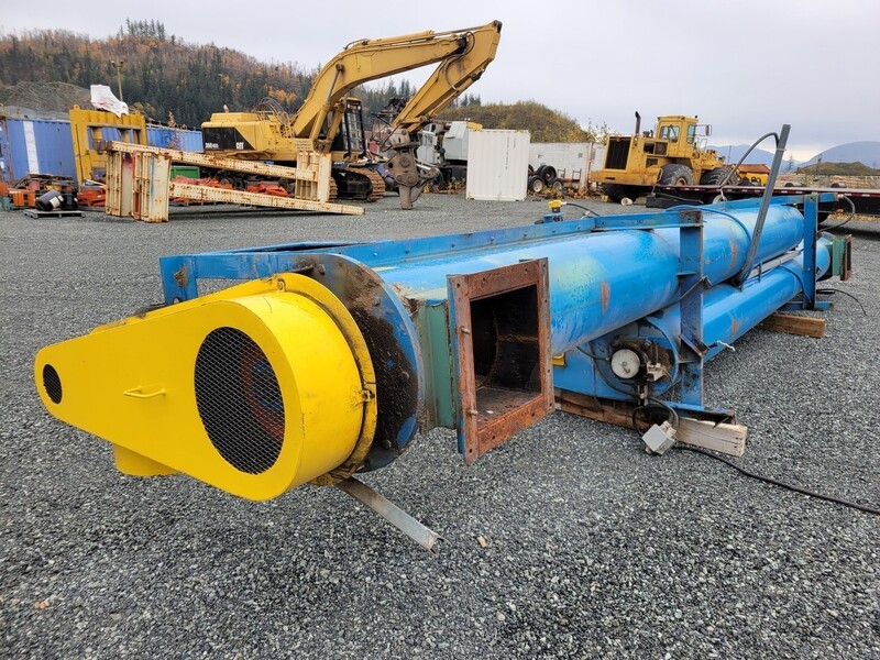 Double 12" U-Trough Auger Hopper System, 5 HP, 230/460 V, 1750 RPM - Image 7