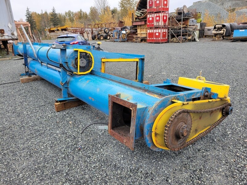 Double 12" U-Trough Auger Hopper System, 5 HP, 230/460 V, 1750 RPM - Image 9