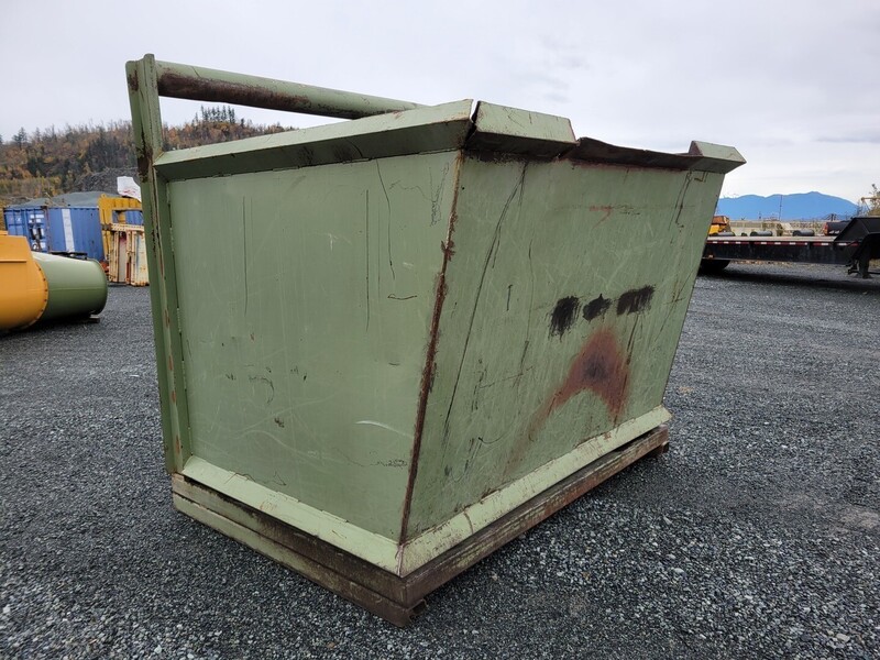 Chip Bin, 90" L x 94" width x 98" H outer dims. - Image 1