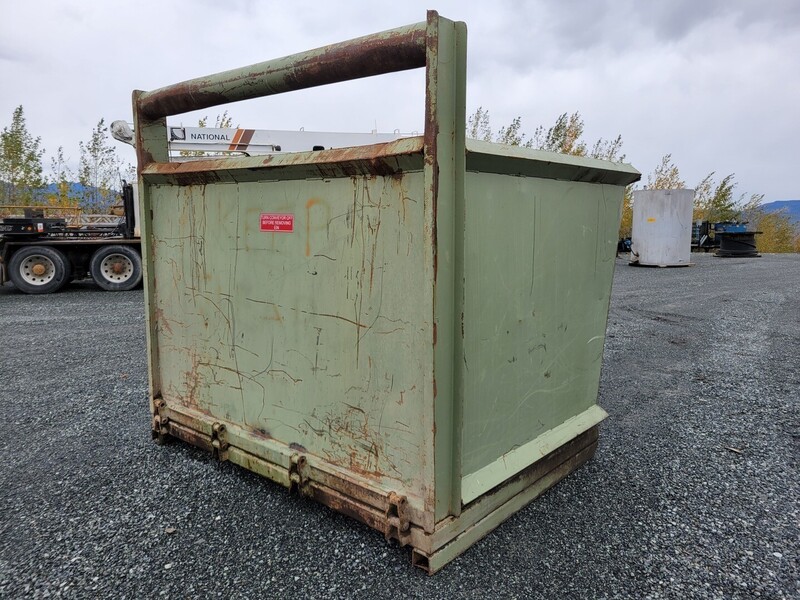 Chip Bin, 90" L x 94" width x 98" H outer dims. - Image 3