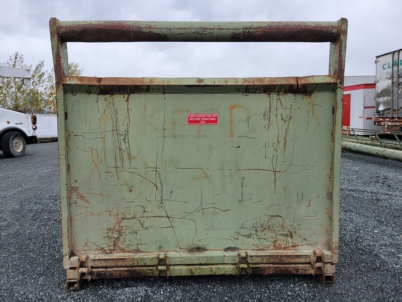 Chip Bin, 90" L x 94" width x 98" H outer dims. - Image 4